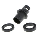 Outdoor Inflatable Boat Surfboard Kayak Canoe Valve Adapter Air Foot Pump Hose 5cm Long
