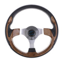 Marine Boat 12.6'' 320mm Steering Wheel W/ 3/4'' Tapered Key Adapter 3 spoke