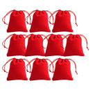 10pcs Velvet Gift Bag Pouch Jewellery Wedding Candy Packaging Beads Gift Bag