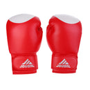 1 Pair Of Muay Thai Kickboxing Sandbag Punching Gloves Red