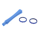 High-end Chrome Thumbstick Accent Rings With Teardown Rod Tool for Xbox One Elite Controller Blue