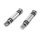 2X CNC Aluminum Motorcycle Footrests Footpeg Pedals for Harley 883N 1200 X48