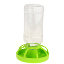 Reptile Water Drinker Dispenser Food Bowl Lizard Feeder Round Dish Bottle
