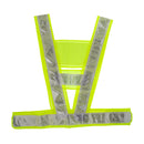 Safety Gear Reflective Vest Belt High Visibility Day And Night for All Outdoor Activities