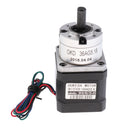 1Pack 5:1 Planetary Gearbox Nema17 Stepper Motor 1.68A wtih Connector Cable for DIY CNC 3D Printer