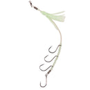 20cm Length Steel Wire Fish Hooks Flasher Rig Luminous Fishing Hooks Luminous Tackle Noctilucent Fishing Tools Accessory