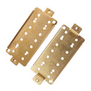2 Pieces Guitar Humbucker Double Coil Pickup Baseplate N+B for Electric Guitar Replacement Accessory