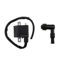 Black Ignition Coil With CDI Wire Cap For Suzuki ALT50 LT50 MINI ATV