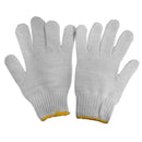 Pack Of 1 Pair White Protective Knit Work Gloves, 720g Roving, 90% COTTON - breathable, lightweight & comfortable
