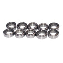 10Pc Silver Rolling Bearing/Oil Bearing 8x5x2.5mm for 1/10 Traxxas Hobao Car