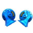 2Pcs For Universal Car Snail Horn 12V 110dB 410 - 510 Hz Blue