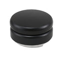 58mm Rust Resistant Easy Adjustable Grip Coffee Tamper Stainless Steel Flat Base Black 3-Angled Slopes