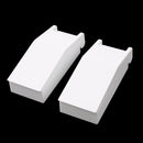 2pcs Plastic Capsule Vitamin Medicine Pill Tablet Storage Box Case w/ Splitter Cutter Set Kit