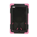Heavy Duty Shockproof Stand Protector Case Pink For Amazon Fire 7