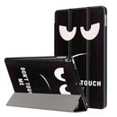 Protective Foldable Leather Case Cover for iPad Pro 10.5 (2017) Tablet PC Black Eyes