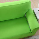 Fashionable 3-Seater Sofa Covers Couch Protector Elastic Spandex Washable Slipcover Home Hotel Office Sofa Decor Green