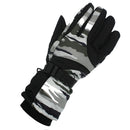 Men Winter Motorcycle Hiking Ski Snow Snowboarding Gloves Grey