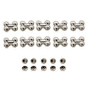 10 Sets Double Cap Rivets 19 X 14mm Stud Rapid Rivets Leather Craft Repair