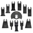 12Pieces Oscillating Saw Blade (Japan Coarse Tooth/ Bi-Metal /Fine Tooth) Blade