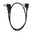 50cm Right Angle USB Type A to B Male Print Cable 480Mbps for HP LEXMARK CANON EPSON