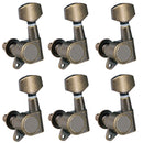 6 Pieces 6L Sealed Gear Guitar Tuning Pegs Machine Heads for Acoustic Electric Guitar Parts
