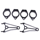 1 Pair 39mm Motorcycle Headlight Fork Mount Bracket - Aluminum Alloy
