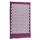 Lightweight Portable Acupressure Massage Mat for Back Pain Relief Stress Muscle Relaxing Blood Circulation Improve Mat Purple