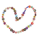 DIY Jewelry Accessory Mixed Colours Resin Stripe Eye Beads 8mm