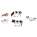 5PCS/SET Plastic Model Beach Scene Garden Landscape DIY Decor Pretend Play Fun Props Kids Children Toy Gift Big Cow