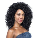 18 Inch Short Fluffy Spiral Curls Hair Synthetic Wavy Curly Hair Wig for Black Women Cosplay Party Halloween Costume+Wig Cap