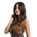 Women's Long Wavy Wig Curly Synthetic Hair for Halloween Cosplay Daily Costumes 24 Inch