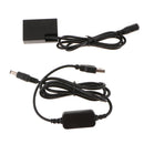ACK-E18 Replacement AC Power Adapter with Cable+DR-E18 DC Coupler for Canon DSLR Cameras