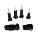 Three-Way Pivot Arm Assembly Extension + Thumb Knob Screws for GoPro Hero