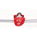 36KN Climbing Double Pulley Fall Protection Rescue Device For 7-13mm Rope