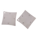 2Pcs Guitar Radius Gauge Fretboard Gauge Measure Tool Guitar Parts Care Accs