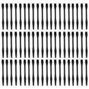 60Pcs New 2BA Plastic Dart Stems Dart Shafts Diam 6mm Safe Throwing -Black
