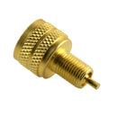 External Brass Tire Valve Stem Adapter