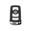 4 Button Smart Remote Key Fob Case Shell With Uncut Blade for BMW 7 Series