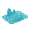In Car Dashboard Silicone Non-slip Mat Sticky Pad Dash Mat Cell Phone Mount Holder Cradle Dock For Smartphones Blue