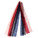 4x 1 yard Fashion Chic Sequins Embroidery On Organza Ribbon DIY Crafts