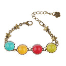 Multi-color Time Gem Bracelet Jewelry Small Cute Bracelet Stars Chain for Women Gifts
