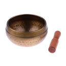 Buddhist Tibetan Chakra Singing Bowl Brass for Yoga Meditation Prayer Nepal 13cm