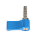 DSLR Camera Adjustable Hand Tightening Screws Aluminum Alloy Handle M5 Screw Blue