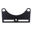 Motorcycle Bottom Mount Dual Headlight Head Light Bracket For Harley Black