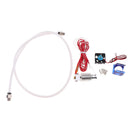3mm 0.5mm 3D printer V6 remote print head extruder with cable tube and cooling fan Bracket , J-HEAD with bowden and cooling fan