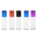 5 Pieces 30ml Refillable Empty Clear Glass Fine Mist Sprayers Bottles for Travel Fragrance Aftershave Makeup Perfume Essential Oil