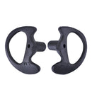 Silicone Replacement Earplug Earmold Earbuds (Left And Right) For Two-Way Radio Air Acoustic Coil Tube Audio Kit Walkie Talkie Earpiece Headset Medium