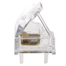Acrylic Piano Music Box Wind Up Music Box Desk Decoration Castle in the Sky
