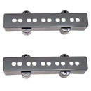 2Pcs 5 String Pickup Covers Open Type for Jazz JB Bass Electric Guitar New