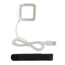 USB 20 LED Lens Ring Shooting Nightshot Flash Fill Light Lamp for GoPro Hero 4/3+ Standard Waterproof Housing Case